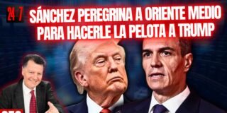 Sánchez peregrina a Oriente Medio para hacerle la pelota a Trump, colgarse medallas y hacerse fotos