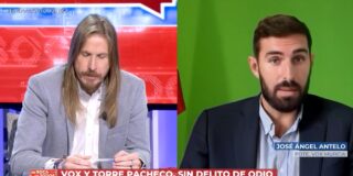 Pablo Fernández (Podemos) y José Ángel Antelo (Vox)
