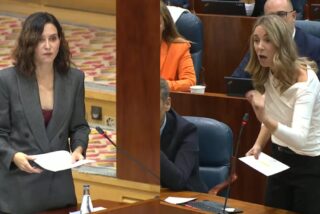 Isabel Díaz Ayuso y Mar Espinar.