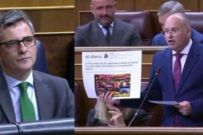 Félix Bolaños y Alberto Núñez Feijóo.