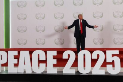 Donald Trump en Sharm El Sheikh