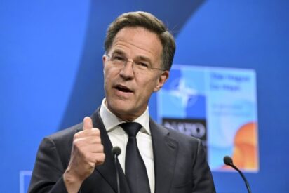 El secretario general de la OTAN, Mark Rutte