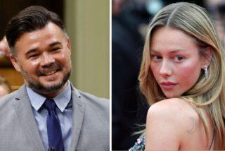 Ester Expósito y Gabriel Rufián, bailando bachata en un after de Madrid 