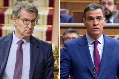 Alberto Núñez Feijóo y Pedro Sánchez
