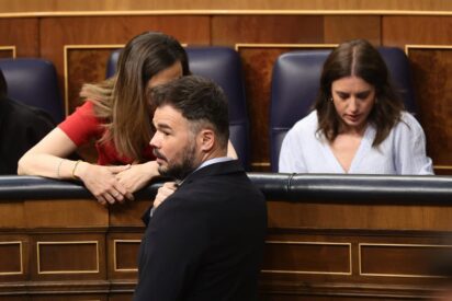 Gabriel Rufián e Irene Montero
