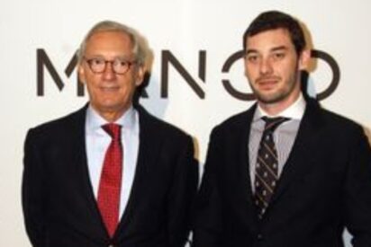 Isak Andic y su hijo Jonathan Andic