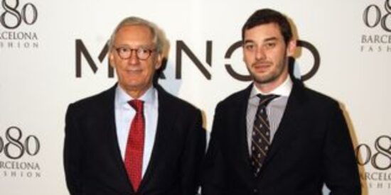 Isak Andic y su hijo Jonathan Andic