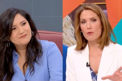 Laura Arroyo y Silvia Intxaurrondo.