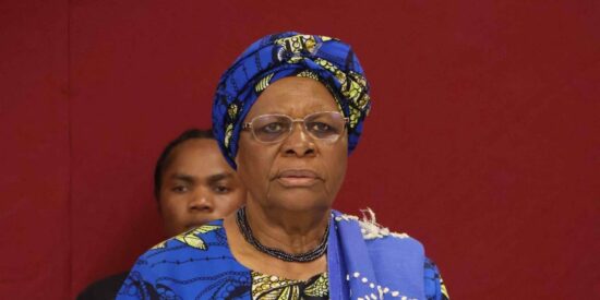 La presidenta Netumbo Nandi-Ndaitwah