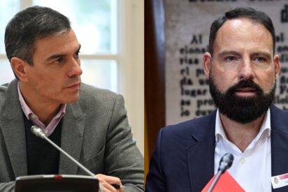 Pedro Sánchez y Mariano Moreno Pavón.