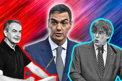 Sánchez, Puigdemont y Zapatero