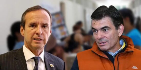 Tuto Quiroga y Rodrigo Paz